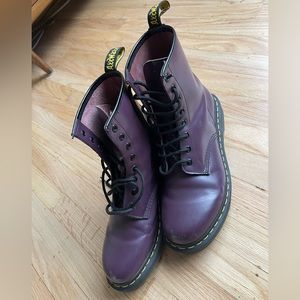 Women’s Size 10 Purple Dr. Martens. EU 42